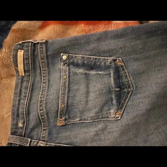 Anthropologie pilcro and the letter press Jean shorts blue distressed - Picture 4 of 6